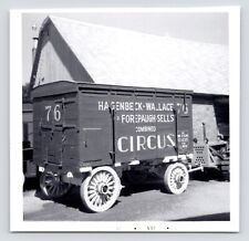 c1950s Photo~Antique Circus Bandwagon~Hagenbeck~Wallace~Forepaugh~Sells Brothers picture