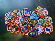 Fire Department Patch Lot (L) Total 100 Many Vintage Fire Patches picture