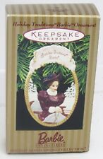 VTG 1997 Hallmark Keepsake Ornament Barbie Holiday Traditions Holiday Homecoming picture