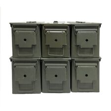 Ammo Can M2A1 aka 50 Cal can Grade 1 US Military Surplus 6 pack picture