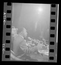 MARTIN LUTHER KING JR PHOTO VINTAGE CLOSE-UP  FANTASTIC NEGATIVE SCARCE picture