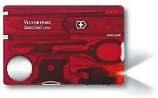 Victorinox Swiss Army Card Lite Red Transparent 0.7300.T picture