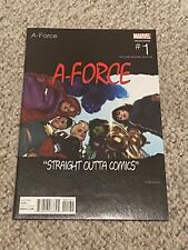 A-FORCE #1 WITH VARIANT COVER BY ADAM HUGHES picture