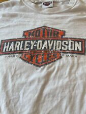 Harley Davidson T Shirt Men's Size Large Double sided graphic vintage Tuscumbia picture