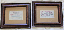 2 - HERSHEY'S CHOCOLATE RARE VINTAGE SIGNS FRAMED picture