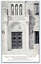 c1920 Main Entrance Sisters Motherhouse Maryknoll New York NY Vintage Postcard picture