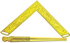 Masonic Lodge Ceremonial Accessories GOLD PLATED 6