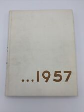 Montana State University 1957 Yearbook Missoula Montana Sentinel Used Good picture
