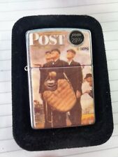 Zippo Lighter New/Sealed Norman Rockwell Collection 3 Umps/Bottom Of The 6th picture