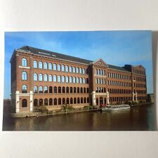 Gassan Diamonds Vintage Amsterdam Netherlands Building Boat 90’s Postcard Rare picture