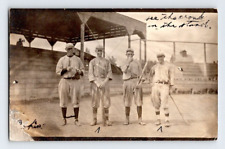 RPPC 1910. LUVERNE, MINN. BASEBALL PLAYERS. POSTCARD 1A36 picture