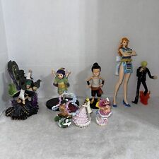 Lot/Set of 8 One Piece Assorted Figures~Nami, Sanji, Jabra, Ronoa Zoro, Otama picture