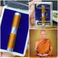 Gambling Takrud Buddha Amulet Blessed Takrut Thai Success Wealth Trade Talisman picture