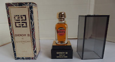 Gïvench^y Gïvenchÿ 3 perfume 7.5ml glass bottle gold cap box + overfit picture