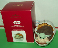 Hallmark Star Wars The Child Baby Yoda The Mandalorian 2020 Ornament picture