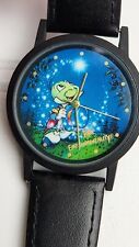 Vintage Disney Jiminy Cricket Watch “Think Environmentality” Black  picture