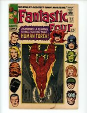 Fantastic Four #54 Comic 1966 VG/FN 3rd App Black Panther 1st App Evil Eye picture