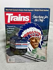 Trains Magazine Of Railroading January 1992 picture