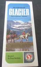 Old  1964 - GREAT NORTHERN RAILWAY - Glorious Glacier National Park - BROCHURE picture