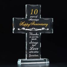 10th Wedding Anniversary Religious Gifts for Parents picture