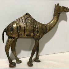 Vintage Brass Camel Figurine Sculpture 8