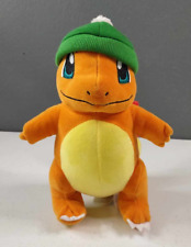 2022 Exclusive Winter Pokemon Charmander with Green Winter Hat Plush picture