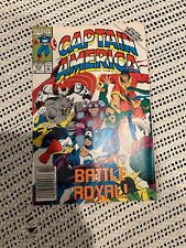 Captain America comic book - marvel - issue #412 FEB - vintage picture