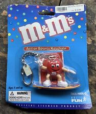 M & M Candy Red Surfing Key Chain. New picture