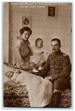 1915 Royalty Duke Duchess Luneberg Braunschweig Germany RPPC Photo Postcard picture