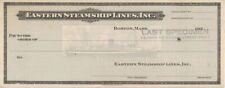 Eastern Steamship Lines, Inc. - American Bank Note Company Specimen Checks - Ame picture