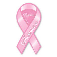 Breast Cancer Survivor 2-in-1 Ribbon Magnet picture