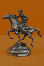 Trooper of the Plains by Thomas Lost Wax Bronze Statue Decor Western Figurine picture