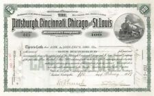 Karl G. Roebling - Pittsburgh, Cincinnati, Chicago and St. Louis Railroad - Stoc picture