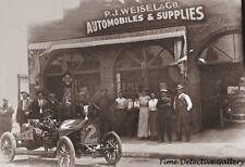 Automobile Dealer, Anaheim, California - c1910s - Historic Photo Print picture
