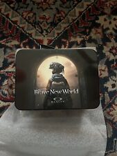 Oakley Extremely Rare Collector’s Edition Brave New World Metal Lunch Box Tin picture
