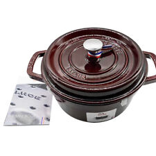 NEW For STAUB Cast Iron 4-qt Round Cocotte 22cm Cast Iron Round  Oven USA BEST picture