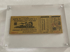 SUPER RARE Disneyland 1955 Opening Year *FULL* Park Admission Train St Ticket picture