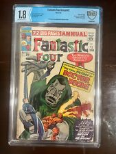 Fantastic Four Annual #2 (Marvel 1964) Origin of Doctor Doom -CBCS 1.8 OW/W picture