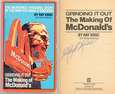 Ray Kroc ~ Signed Autographed 