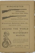 1886 Winchester Repeating Arms Vintage Ad Hunting & Target Rifles New Haven CT picture