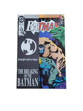 Batman #497 (Bane Breaks Batman's Back)- DC 1993 (NM) BATMAN KEY NM RAW BOOK picture