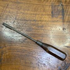 VINTAGE 11” HOLD-E-ZEE Wood Handled Screwdriver Made In The USA. picture