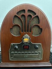 Crosley CR32CD Cathedral Retro Vintage TableTop Radio w/ CD Player picture