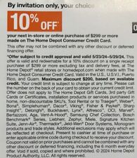Home Depot Couponss 10% Off Credit Card Expires 5/23-5/29🔥 picture