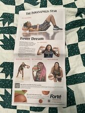 Indiana Fever 2024 Newspaper Indy Indianapolis Star Commemorative Caitlin Clark picture
