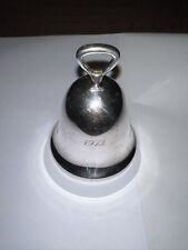 Vintage Reed & Barton Silverplate 3” Bell 1972 Engraved picture