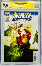 CGC Signature Series Graded 9.6 Avengers: No Road Home #9 Signed by Paul Bettany picture