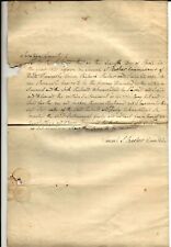 1831 Indenture Saratoga Cty  Samual J Barker Deeds Comm & Richard Mosher picture