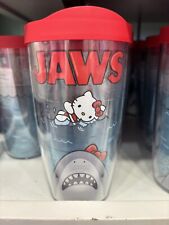 Universal Studios JAWS Hello Kitty 16oz. Tervis Tumbler Travel Mug Cup NEW picture