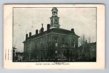 Houlton ME-Maine, Court House, Antique, Vintage c1907 Postcard picture